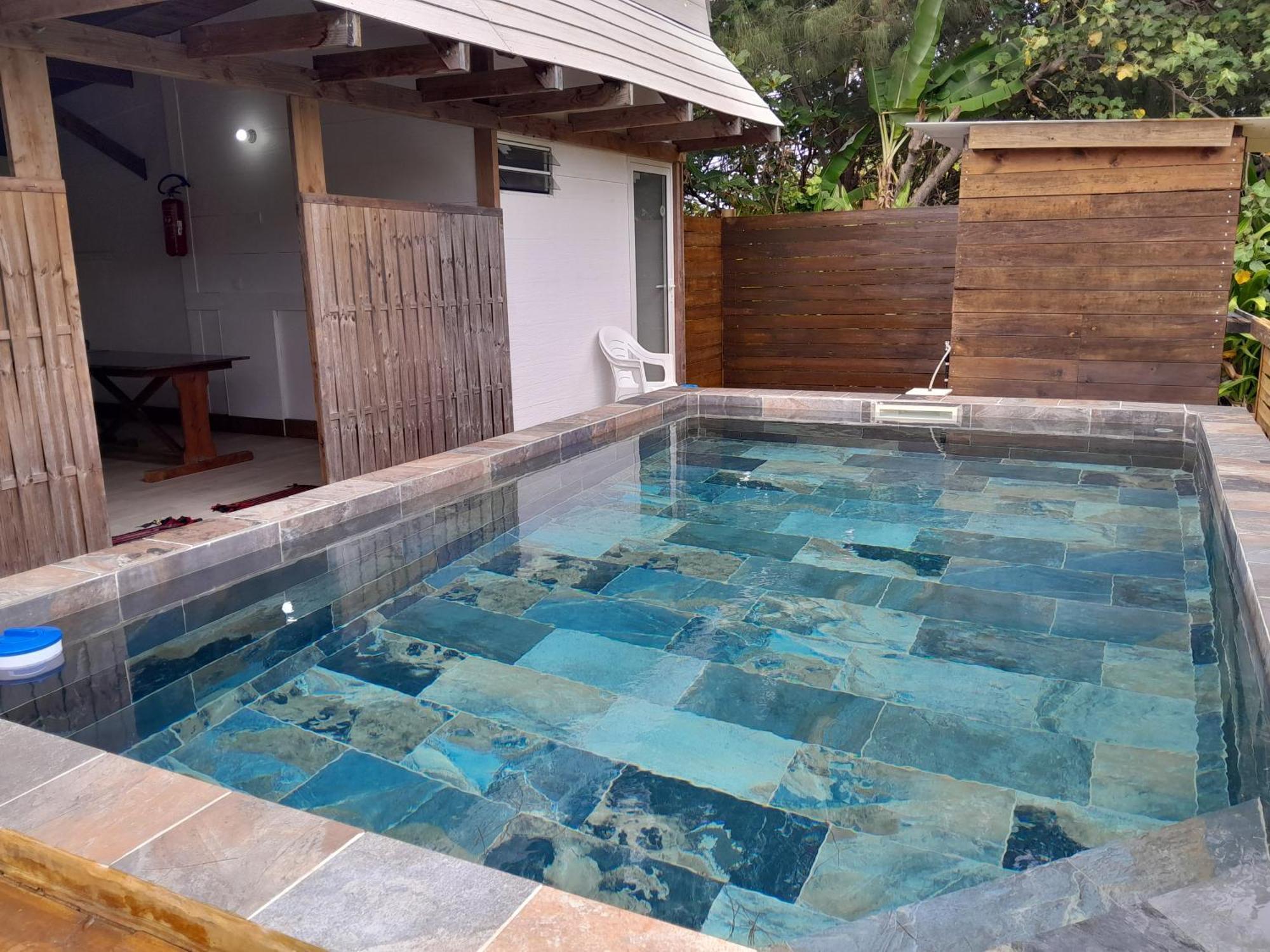 Mara'Ai Le Spot Tubuai, Chambre Triple Deluxe Mahu Sdb Privee Avec Piscine Mataura Exteriör bild