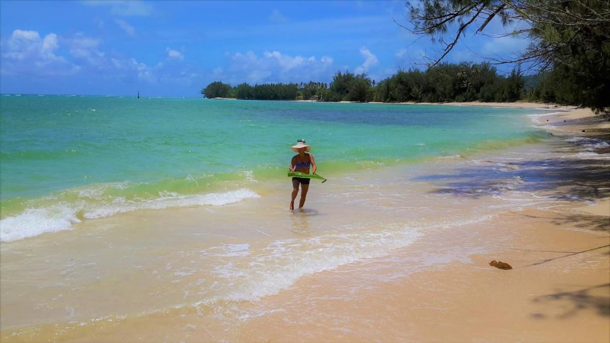 Mara'Ai Le Spot Tubuai, Chambre Triple Deluxe Mahu Sdb Privee Avec Piscine Mataura Exteriör bild