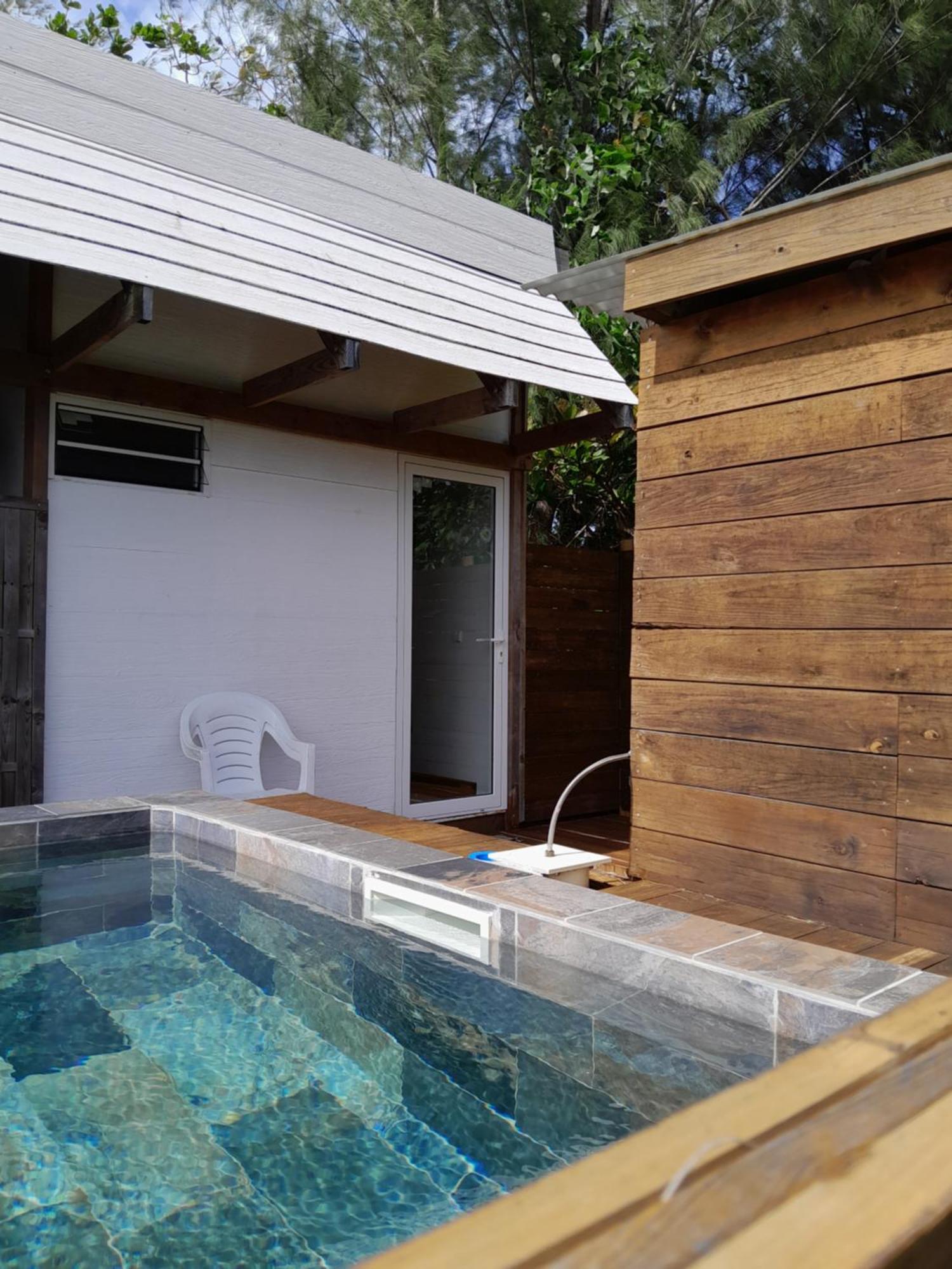 Mara'Ai Le Spot Tubuai, Chambre Triple Deluxe Mahu Sdb Privee Avec Piscine Mataura Exteriör bild