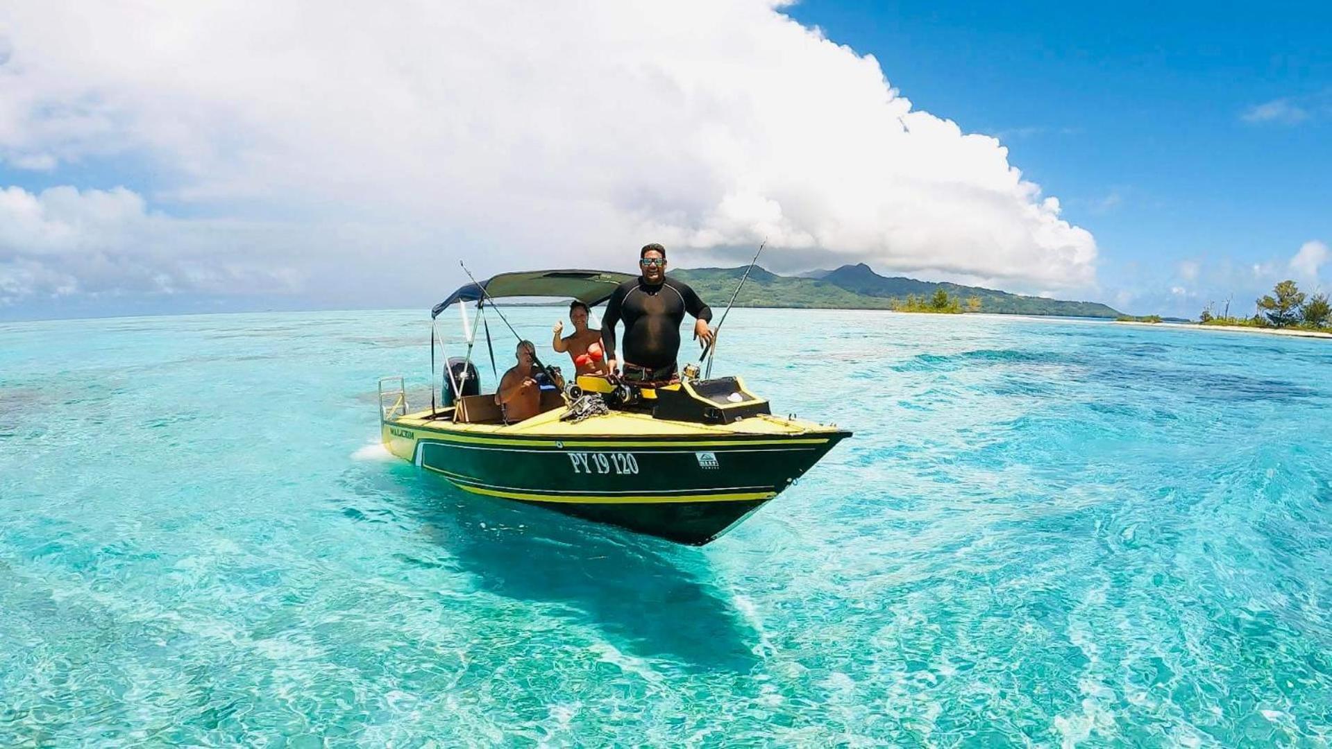 Mara'Ai Le Spot Tubuai, Chambre Triple Deluxe Mahu Sdb Privee Avec Piscine Mataura Exteriör bild