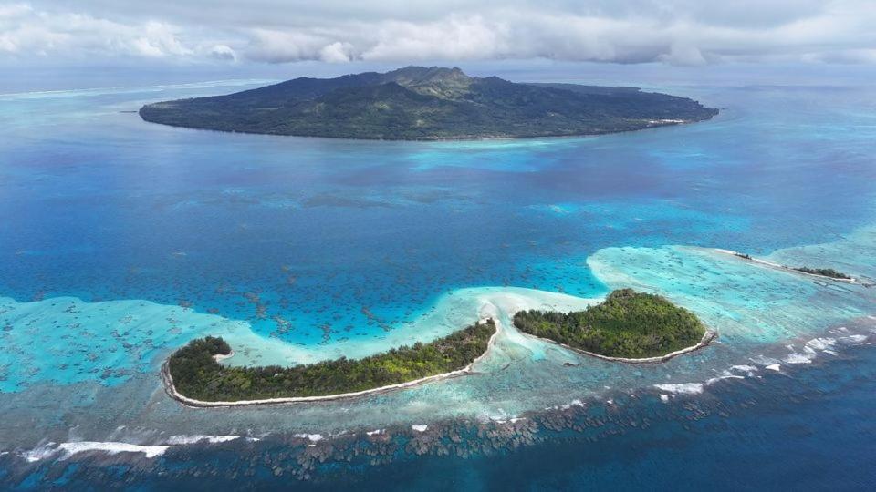 Mara'Ai Le Spot Tubuai, Chambre Triple Deluxe Mahu Sdb Privee Avec Piscine Mataura Exteriör bild