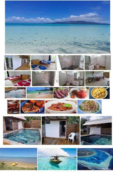 Mara'Ai Le Spot Tubuai, Chambre Triple Deluxe Mahu Sdb Privee Avec Piscine Mataura Exteriör bild